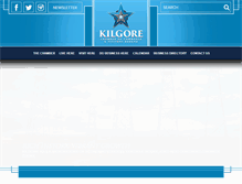 Tablet Screenshot of kilgorechamber.com
